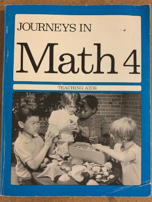 Journeys in Math 4 TCHG Aid + Key by Connelly