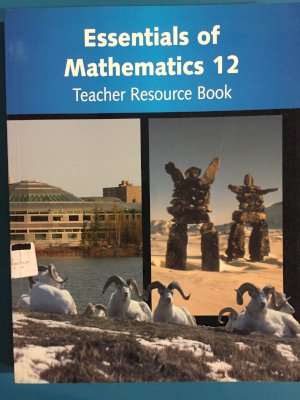 Essentials of Math 12 TRB by Teacher's Resource