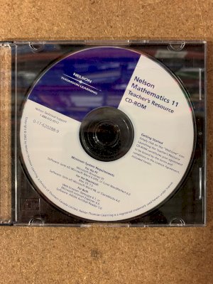 Nelson Mathematics 11 TR CD-Rom by Teacher CD-Rom