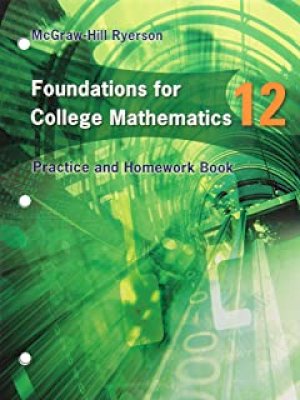 Foundations for College Mathematics 12 by Workbook