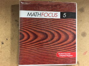 Math Focus 5 STD Success Adapted PRG BLM by Small, Marian