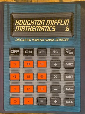 HM Math 6 Calculator Problem Solving Act by Unknown