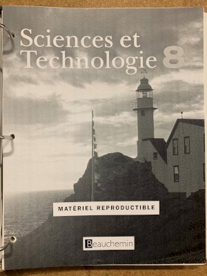 Sciences Et Technologie 8 Blackline Mast by Meteriel Reproductible