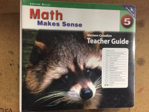 Math Makes Sense 5 Western TG & CD by Teacher's Edition