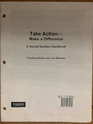 Take Action: Make a Difference SS Handbo by Teaching Notes and BLM