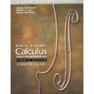 Calculus: Early Transcendentals 4/E SSM by Stewart, James