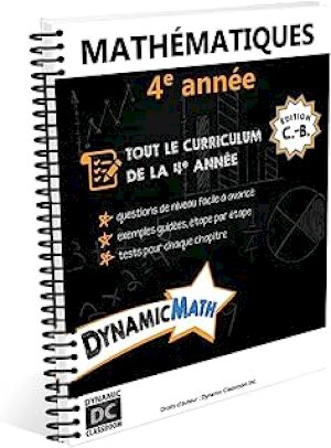 BC Grade 4e Mathematiques Easy Math Guid by Taylor, Alan R