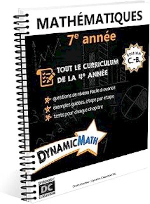 BC Grade 7e Mathematiques Easy Math Guid by Taylor, Alan R