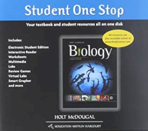 Holt Mcdougal Biology 2012 Student One S by Student One Stop DVD