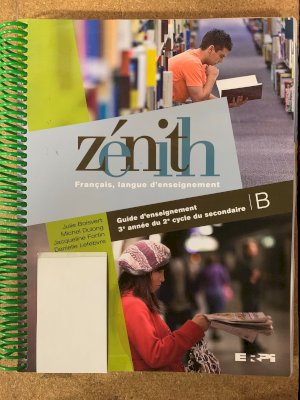 Zenith Manual B Guide D'enseignement by Teacher's Guide