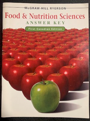 Food & Nutrition Sciences Answer Key by Unknown