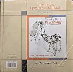 Thinking About Psychology: The Science O by Teacher's Resource Binder