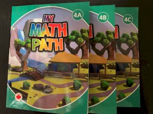 My Math Path 4 BC Student Bundle Pack by 3 Book Package BC Edition