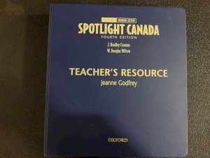 Spotlight Canada 4/Ed TR by Teacher's Edition