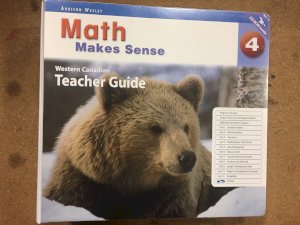 Math Makes Sense 4 Western TRB W/ CD by Teacher's Edition