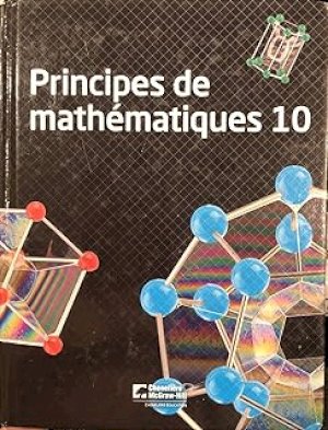 Principes De Mathematiques 10 by Unknown