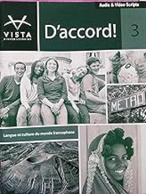 D'accord 3 Audio & Video Scripts by Unknown