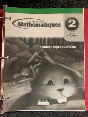 Mathematiques 2 WNCP Feuilles Reproducti by Workbook BLM