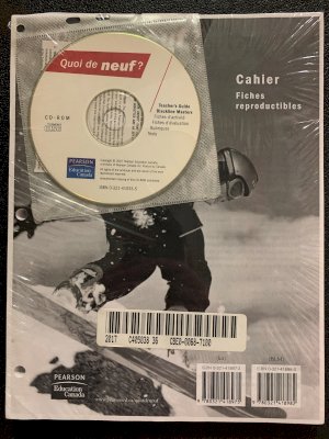 Quoi De Neuf? Cahier BLM W/ TG CD by Unknown