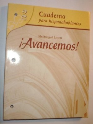 Avancemos Level 2 Cuaderno Para Hispanoh by Non-Package