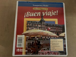 Buen Viaje Level 1 Transparency Binder by Unknown