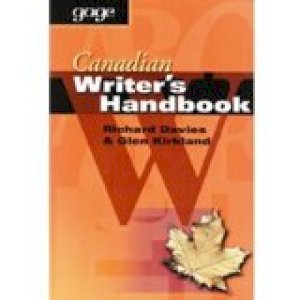 Gage Canadian Writer's Handbook by Davies, Richard