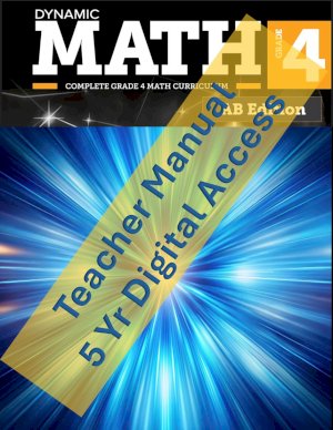 Dynamic Math GR 4 Ab Teacher's Resource by 5-Year Teacher Access