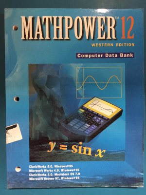 Math Power 12 Wce Computer Data Bank by Knill