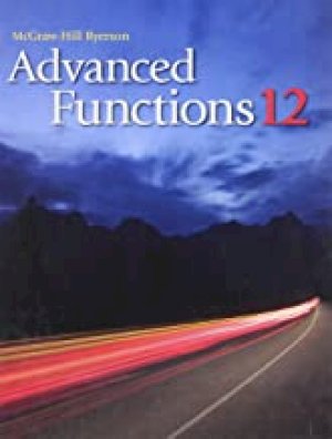 Advanced Functions 12 by Erdman, Wayne