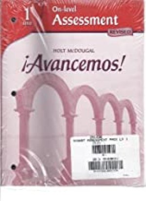 Avancemos Level 1 Differentiated Assessm by 4-Book Package