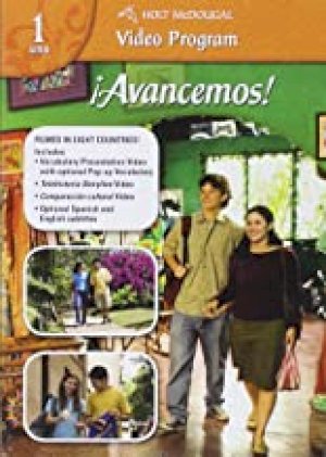 Avancemos Level 1 Video DVD Program by Teacher's Edition