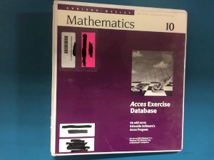 Aw Math 10 Wce Acces Exercise Database by Teacher's Edition