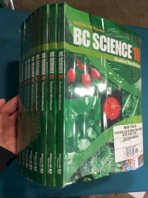 BC Science 10 Workbook 10 PK by 10 Pack