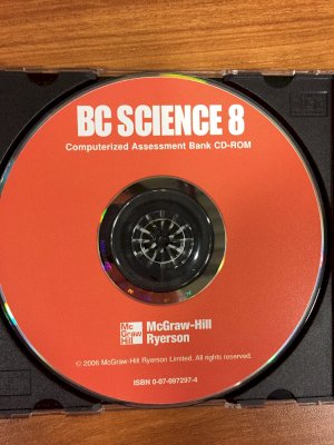 BC Science 8 Computer Assessment Bank by Teacher's Edition