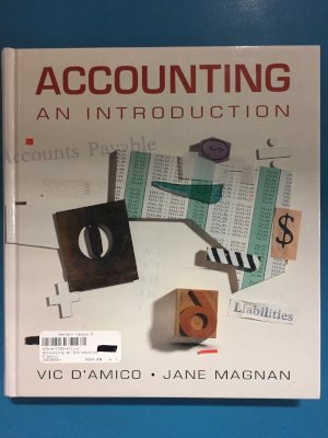 Accounting an Introduction by D'amico