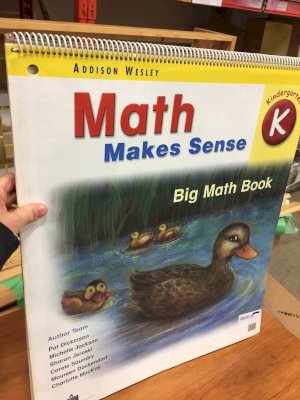 Math Makes Sense K Big Book National by Morrow
