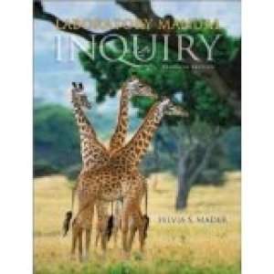 Inquiry into Life 11e Lab Manual by Mader (Inquiry)