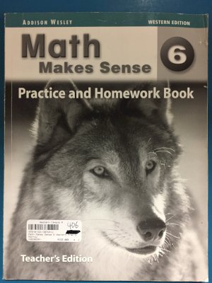 Math Makes Sense 6 Western Prac & HW Te by Workbook Teacher's Ed