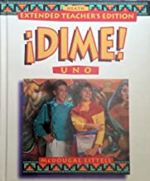 Dime Uno 1997 Extended Teacher Edition by Teacher's Edition