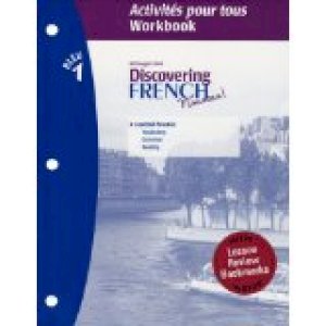 Discovering French 1 Bleu '04 Pour Tous by Pour Tous W/Bookmarks