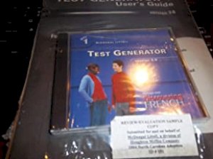 Discovering French 1 Bleu '04 Test Gener by Teacher's Edition