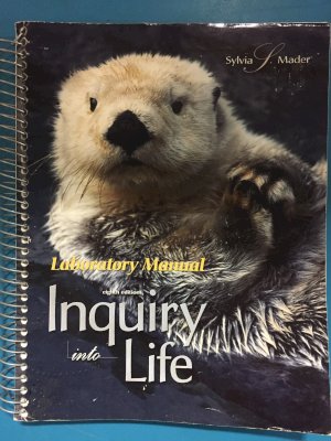 Inquiry into Life 8e Lab Manual by Mader (Inquiry)