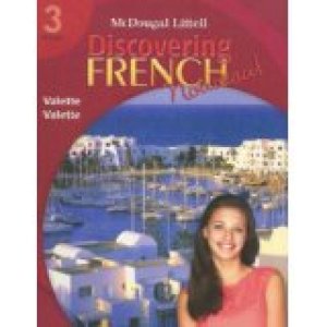 Discovering French 3 Rouge '07 by Valette, Jean-Paul