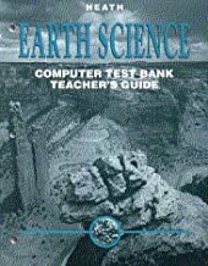 Earth Science Computer Test Bank Guide by Teacher's Edition