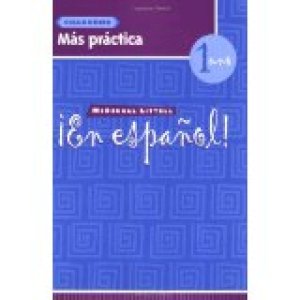 En Espanol Level 1 Mas Practica Cuadern by With Bookmarks