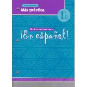 En Espanol! '04 Level 1b Workbook by                          