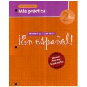 En Espanol! '04 Level 2 Mas Pract WB Rev by With Bookmarks