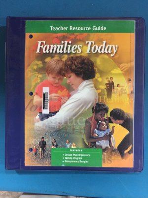 Families Today 4/E TRG by Sasse