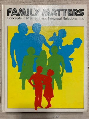 Family Matters: Concepts in Marriage and by Maclean