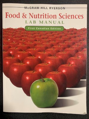 Food & Nutrition Sciences Lab Manual by Putignano, Michelyn